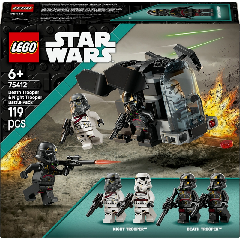 LEGO STAR WARS 75412 DEATHTROOPER a NIGHTTROOPER